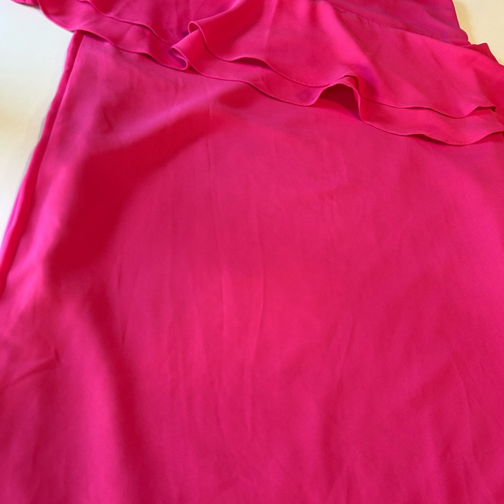 J.Crew Ruffle Front Cami Dress In Wild Berry - Picture 3 of 10